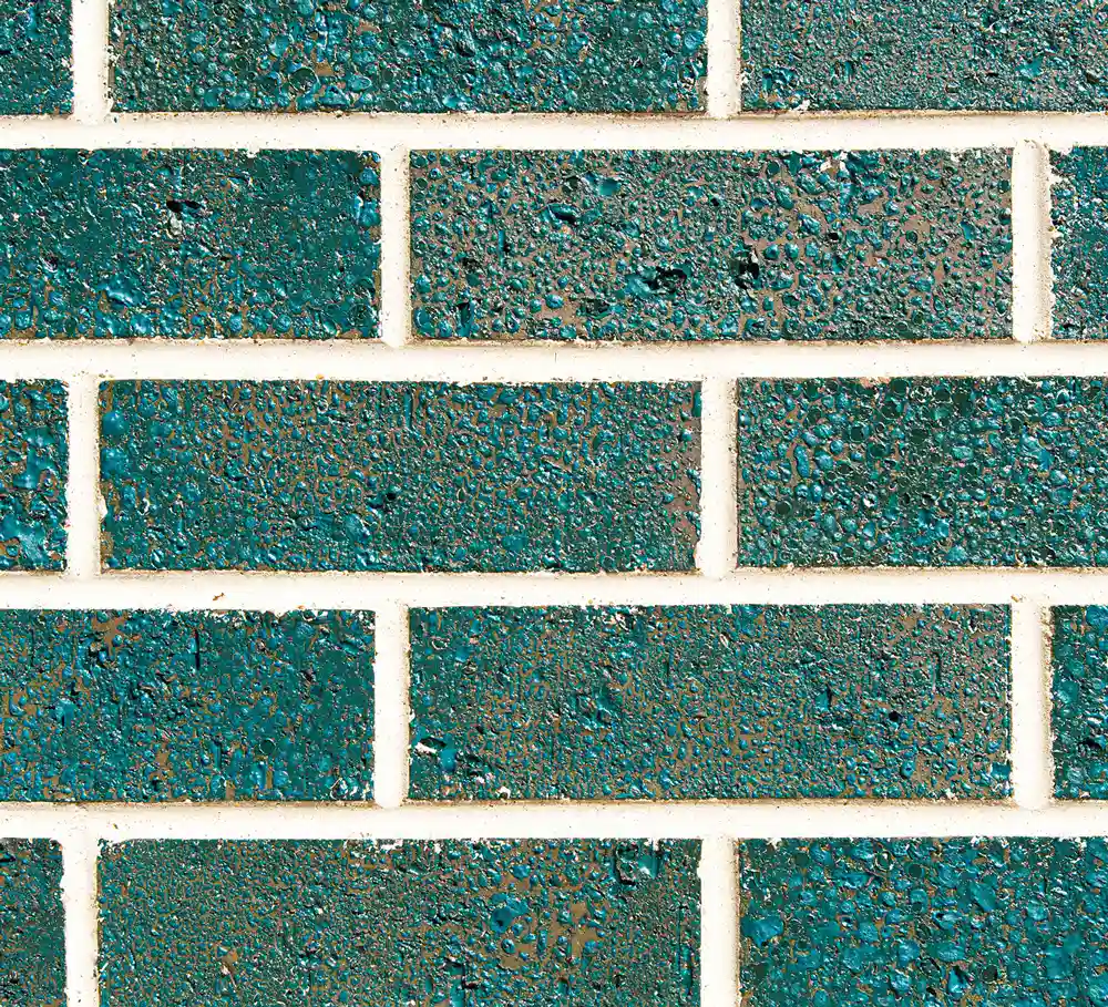 Glazed Bowerbird Brick - Jade