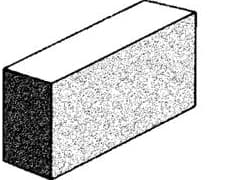 Grey Block 100mm Series Solid - Full Length - Grey