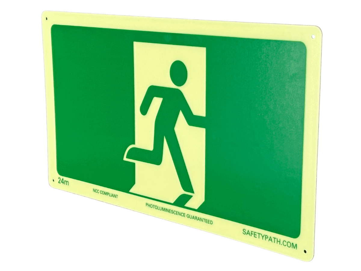 Apollo Photoluminescent Exit Sign (24m)