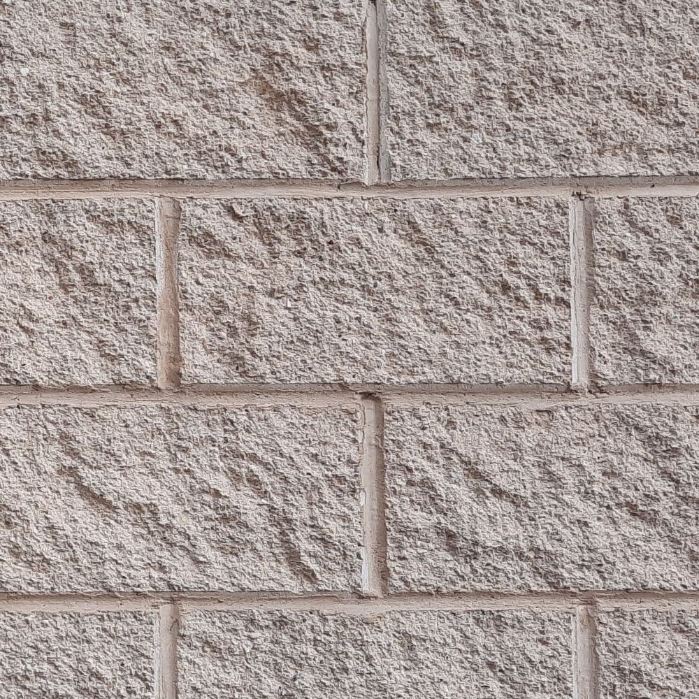 Split Face Block 200mm Knock-out - Pearl