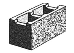 Grey Block Split Face Series Top Groove Full Length - Grey