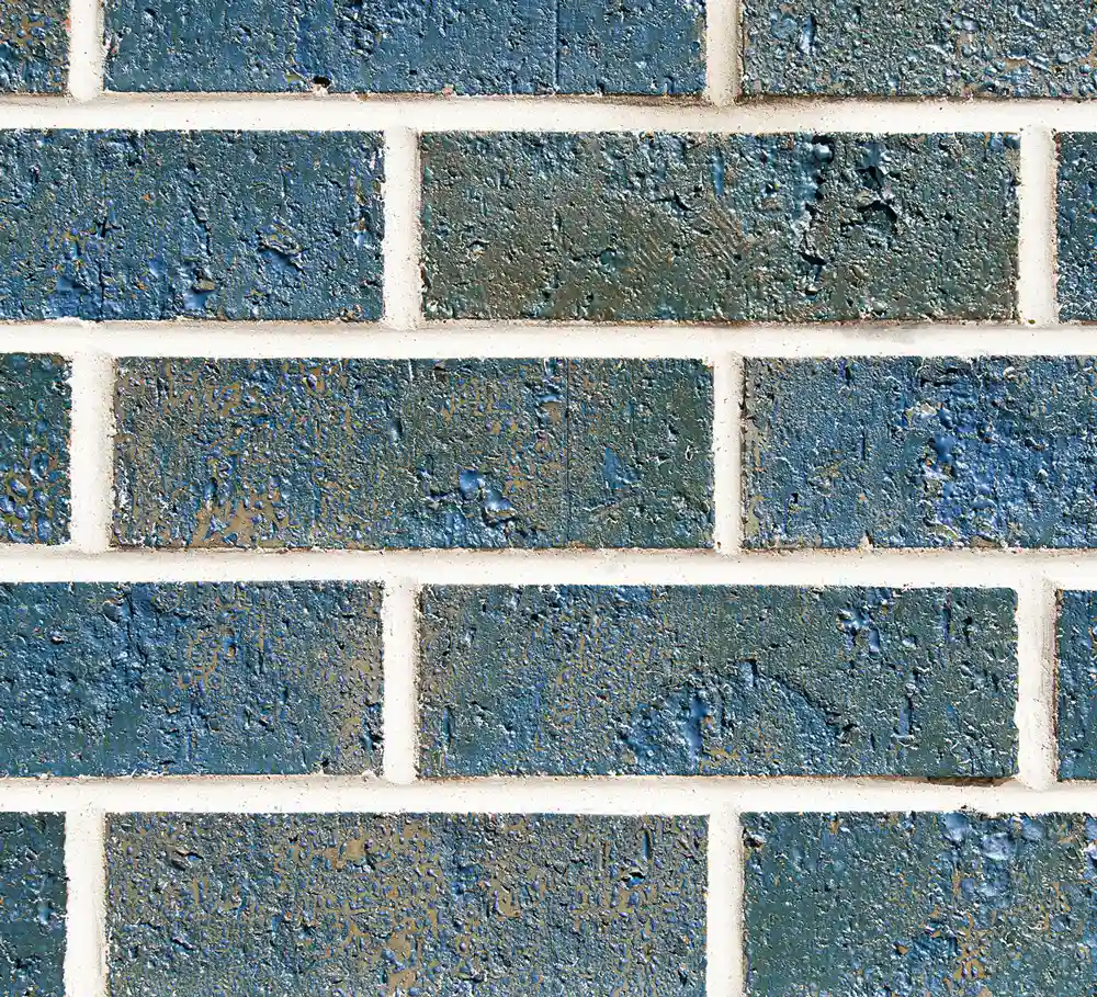 Glazed Bowerbird Brick - Indigo