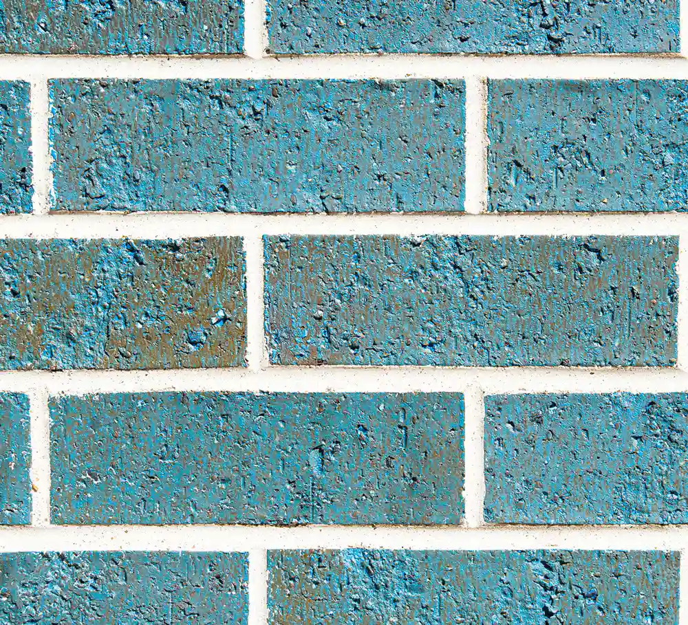 Glazed Bowerbird Brick - Azure