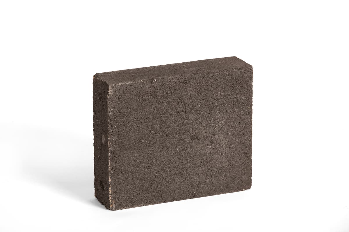 Coloured Block - Charcoal