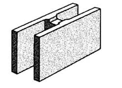 Grey Block 150mm Series 'H' Block - Grey