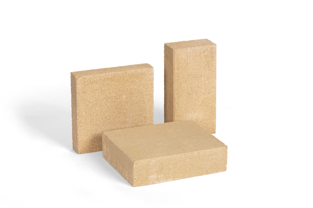 Coloured Block - Cream