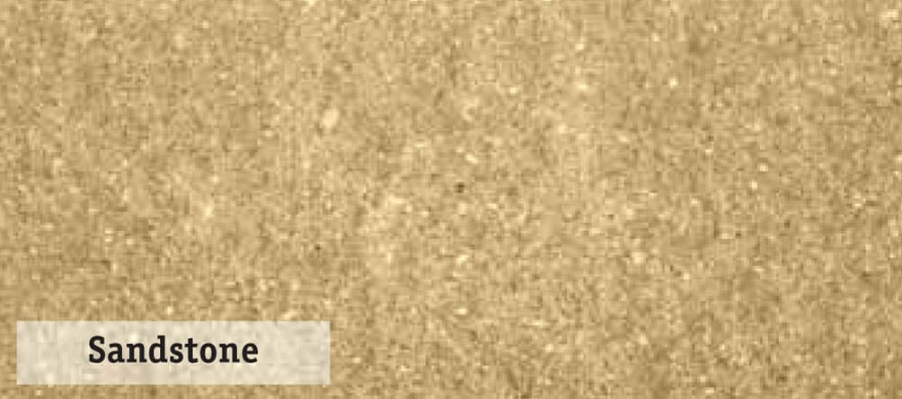 Coloured Block Split Face Series Hollow - Half - Sandstone