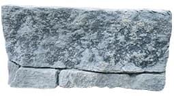 StoneFace Half Double Face Corner - Charcoal