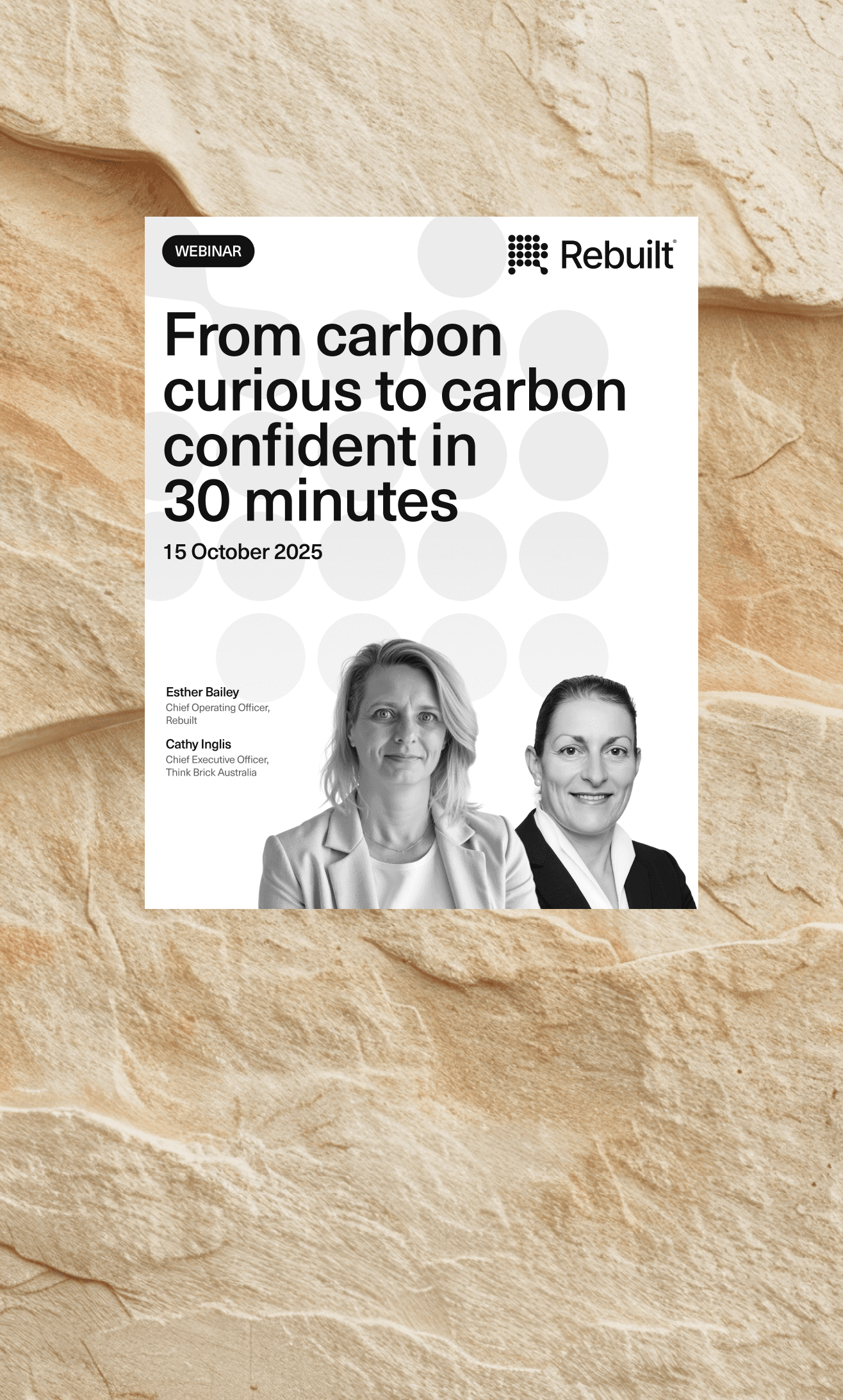 Carbon confident event cover