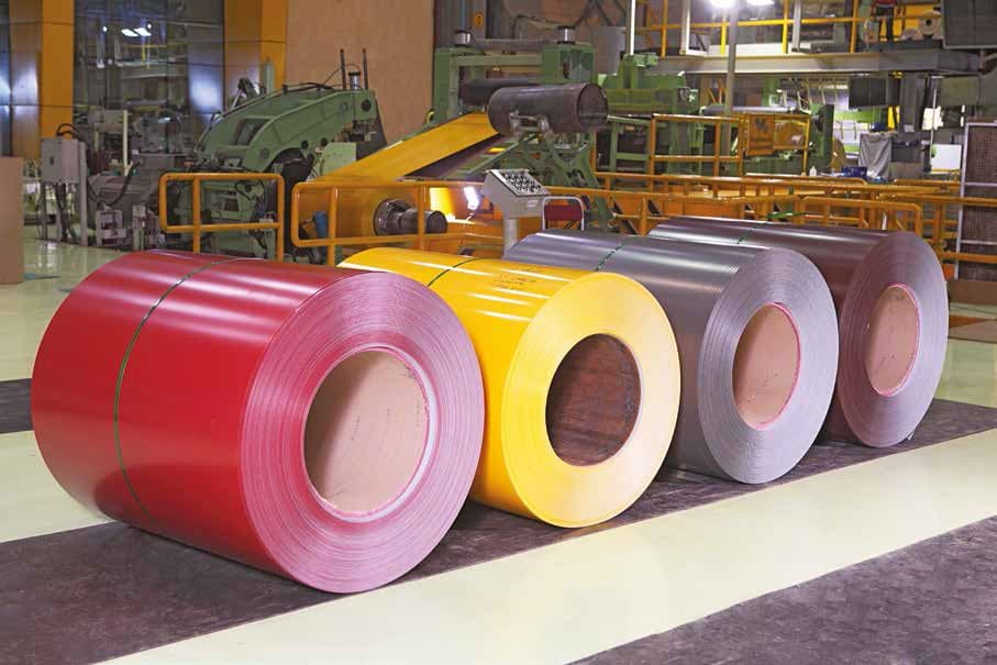 steel cladding - painted, Pre-painted galvalume steel product