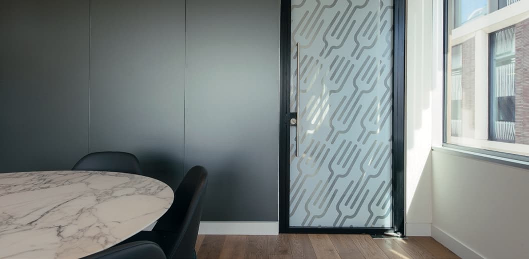 Door panel, Glass - aluminium frame , Aluminium framed single glazed doors