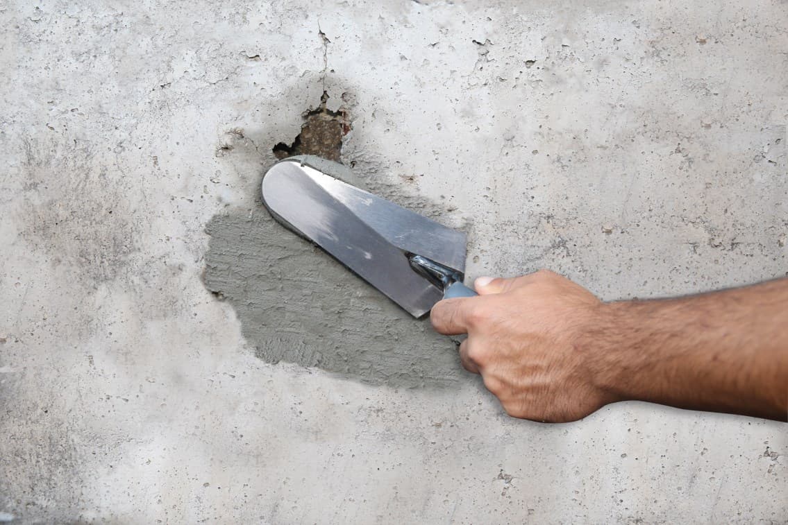 Mortar/Grout, adhesive MEGACRET-40 repair mortar