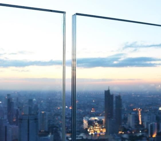 Magnetron coated glass On SGG PARSOL 4 mm