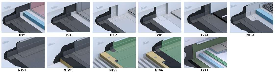 EXT1 (Adhered Two-Layer Landscaped System)