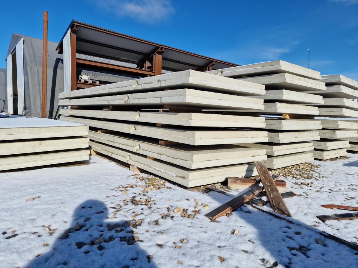 Prefabricated Prefabricated massive concrete slab for building