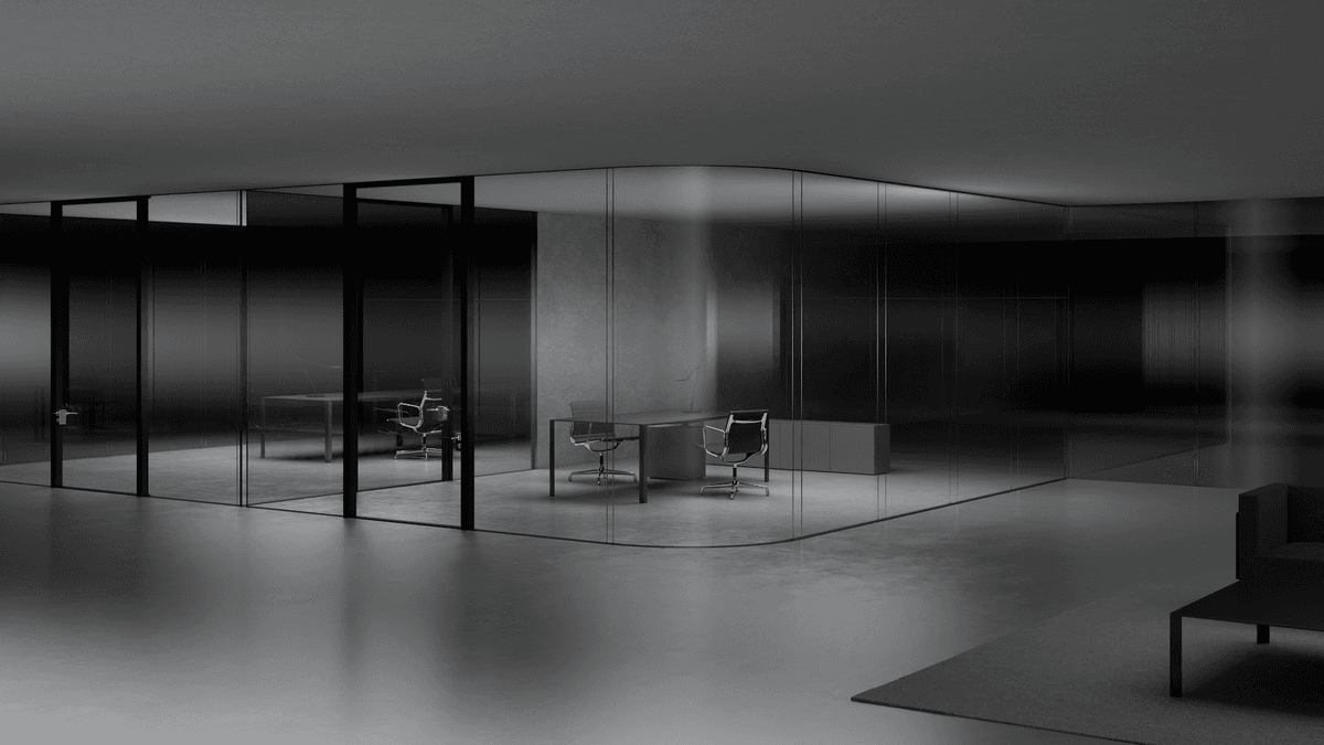 DCA Partition - Double glass 6x3m