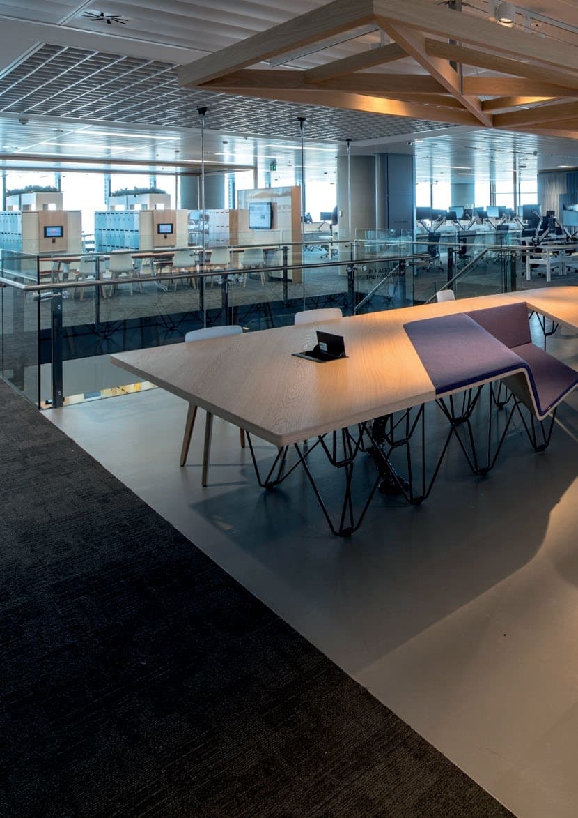 Urban IL S6 access floor system - extra heavy